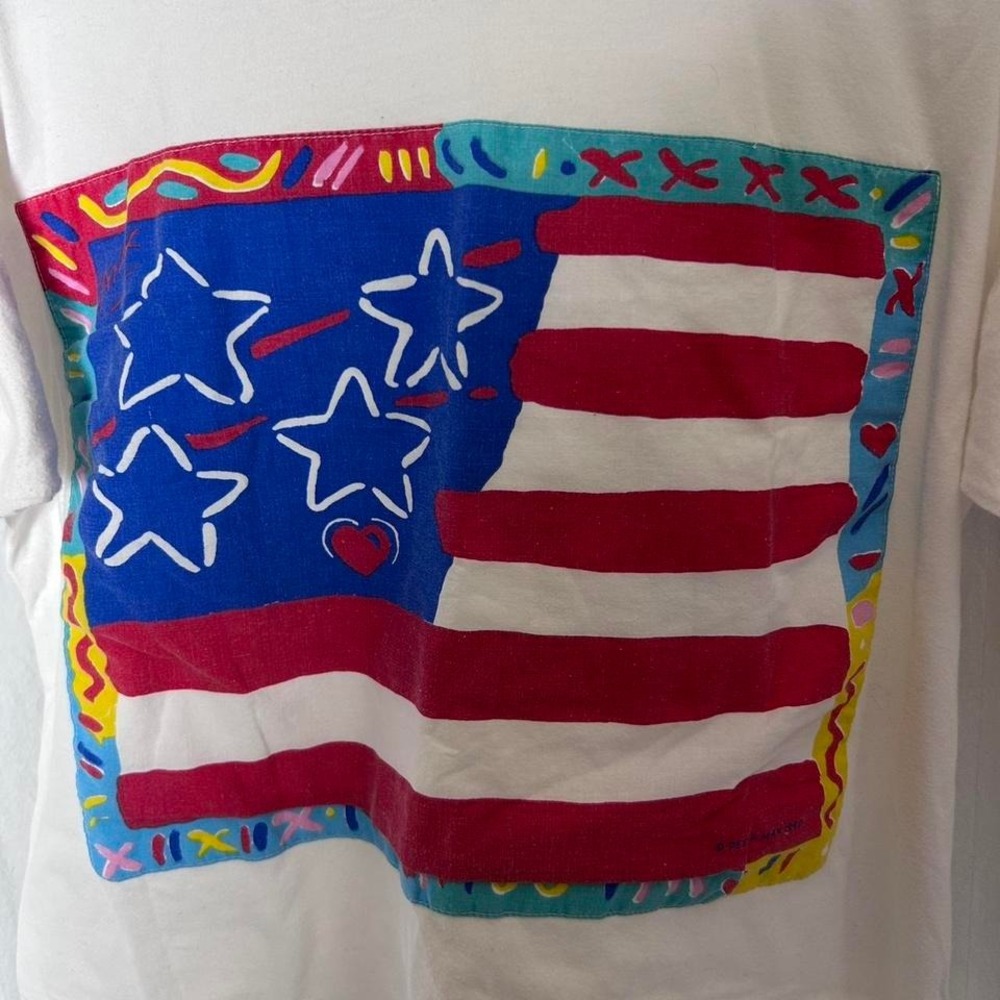 90s Peter Max Reversible New York Art  Vintage Peter Max Statue Of Liberty - Picture 6 of 8